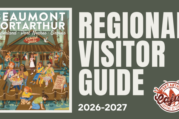 regional visitor guide port arthur texas cover