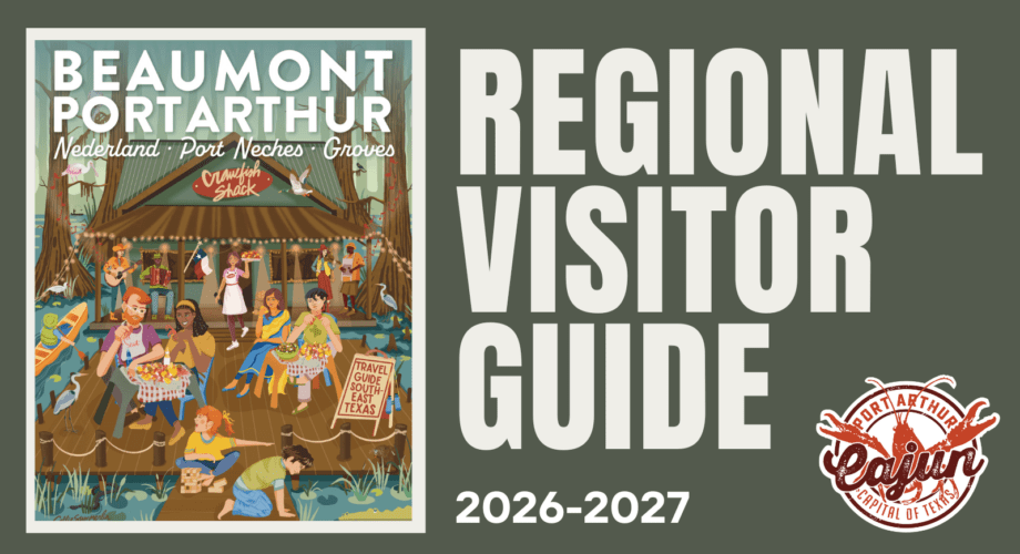 regional visitor guide port arthur texas cover